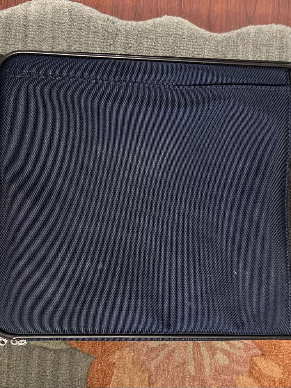 Tumi Navy Arrive Carry on Suitcase